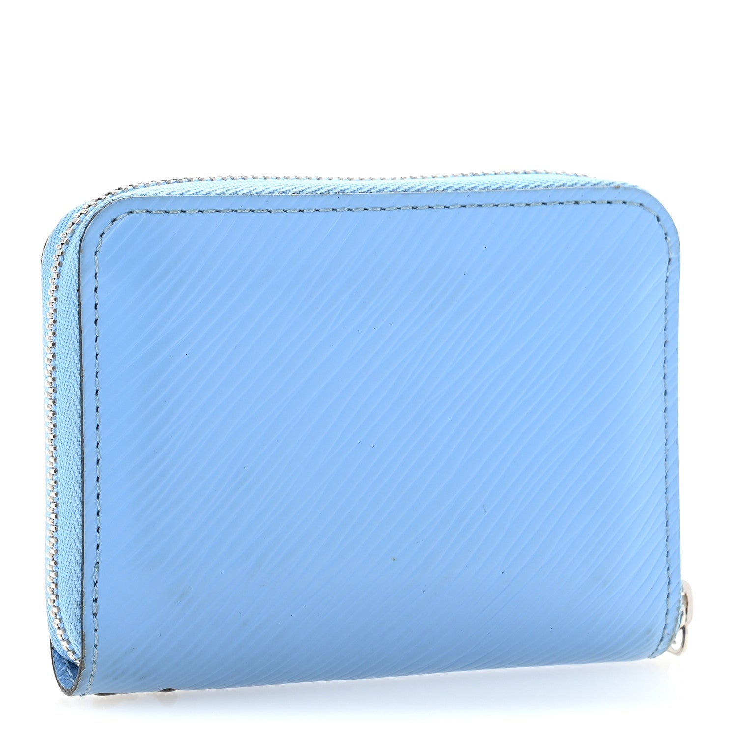 Louis Vuitton Epi Early Bird Zippy Coin Purse Bleuet 3 of 10