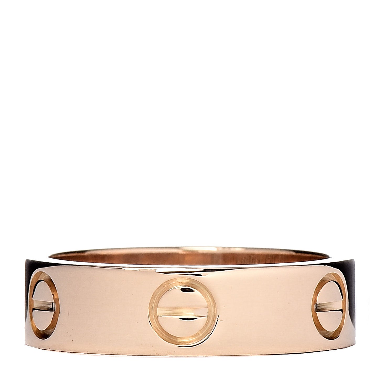 18K Yellow Gold 5.5mm LOVE Ring 53 6.25
