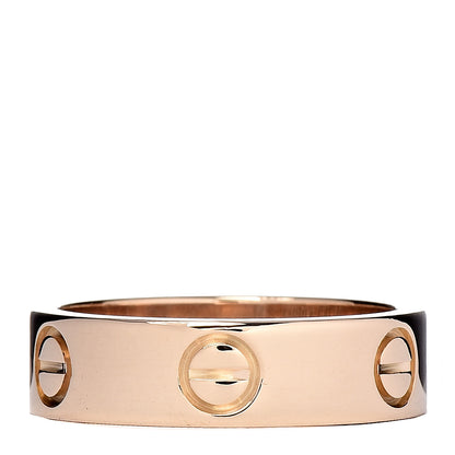 Cartier 18K Yellow Gold 5.5mm LOVE Ring 53 6.25 1 of 5