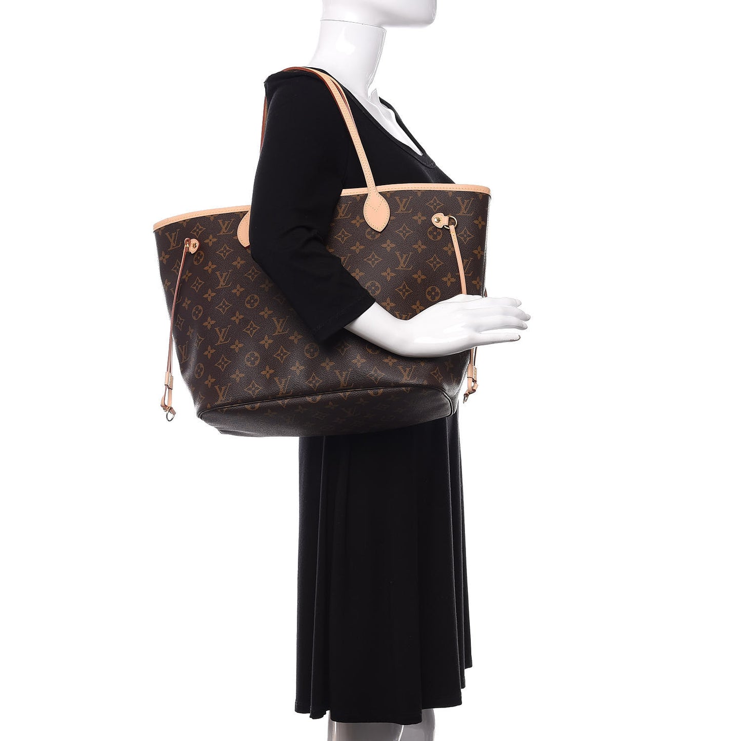 Monogram Neo Neverfull MM Pivoine