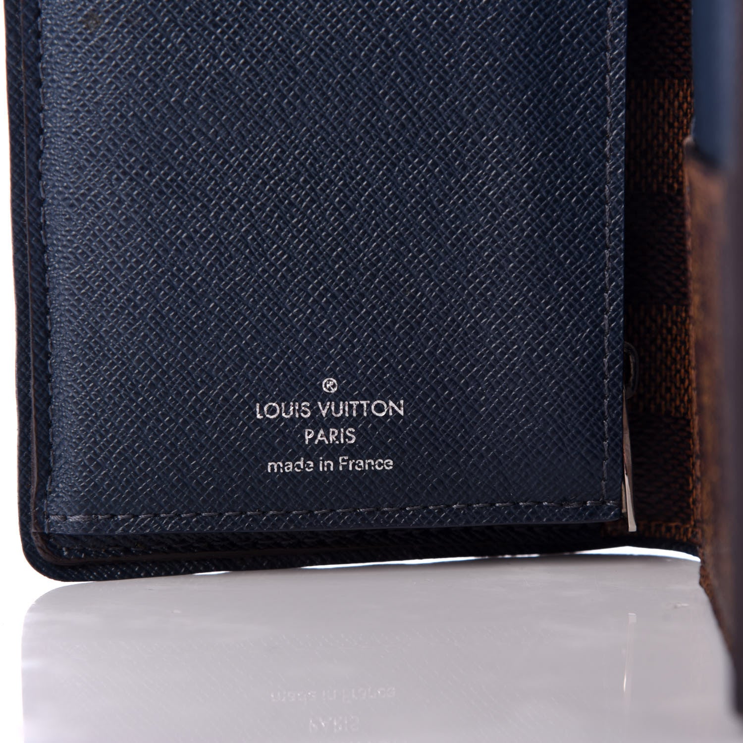 Louis Vuitton Damier Ebene Wallet Marine 6 of 6