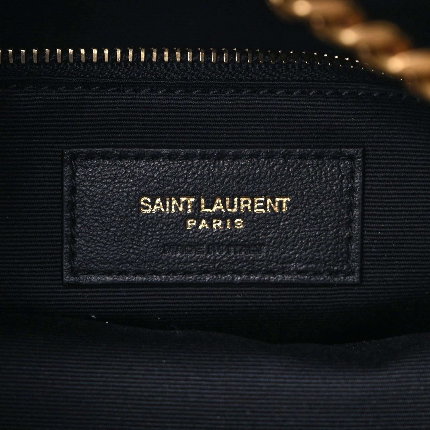 Saint Laurent Shearling Lambskin Joe Backpack Black 6 of 9
