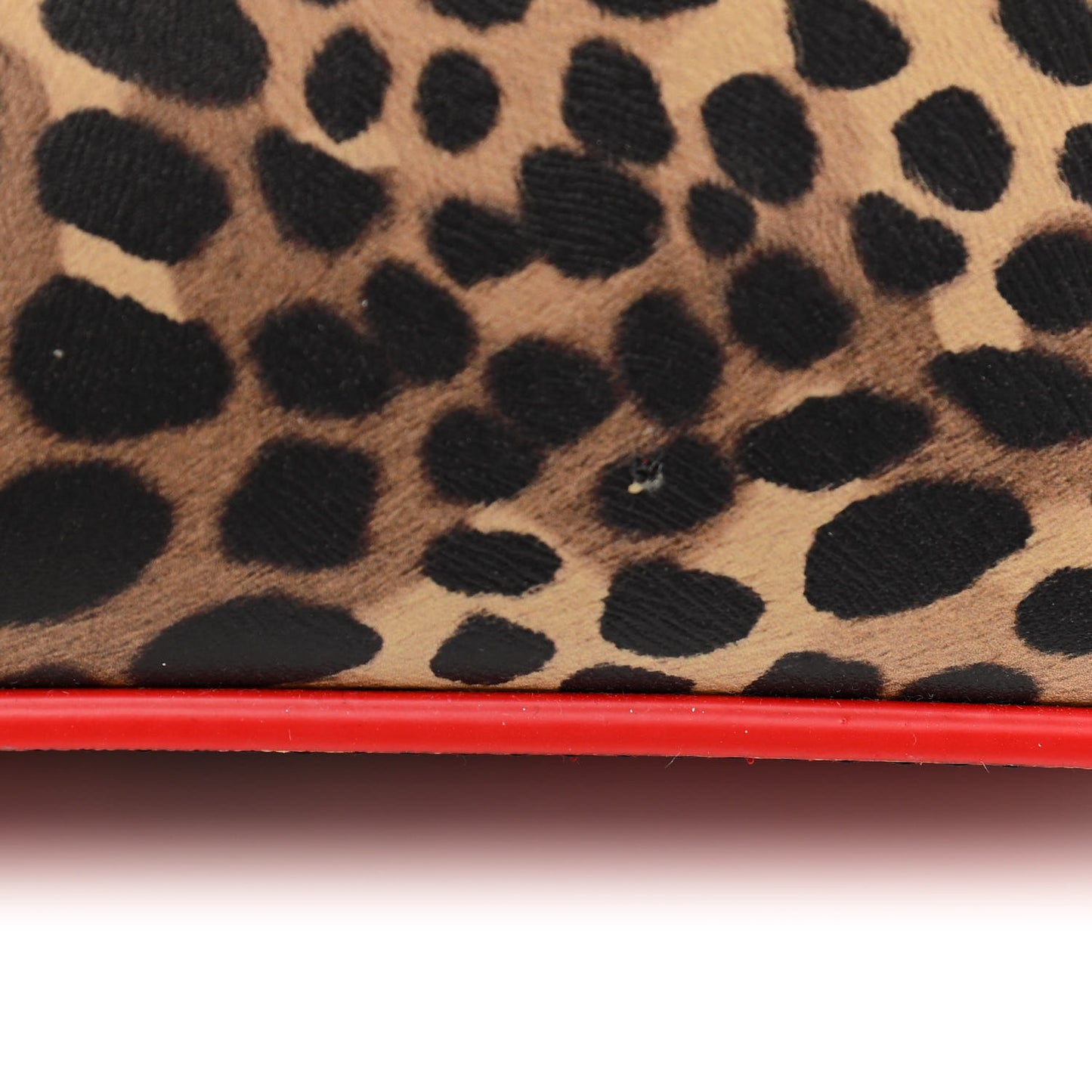 Calfskin Leopard Mini North South Cabata Tote Multicolor