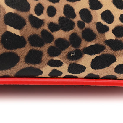 Christian Louboutin Calfskin Leopard Mini North South Cabata Tote Multicolor 9 of 9