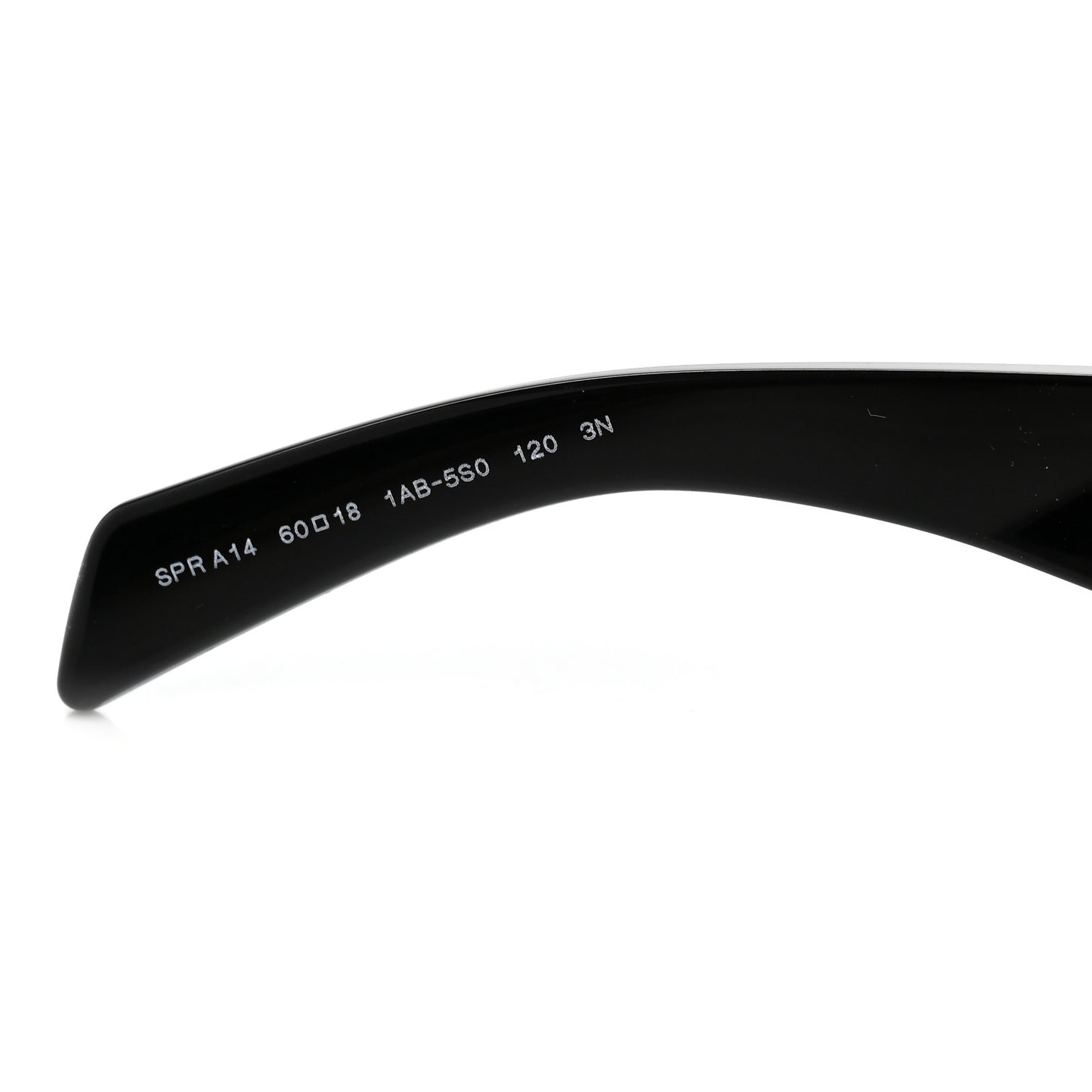Acetate Symbole Sunglasses SPR A14 Black