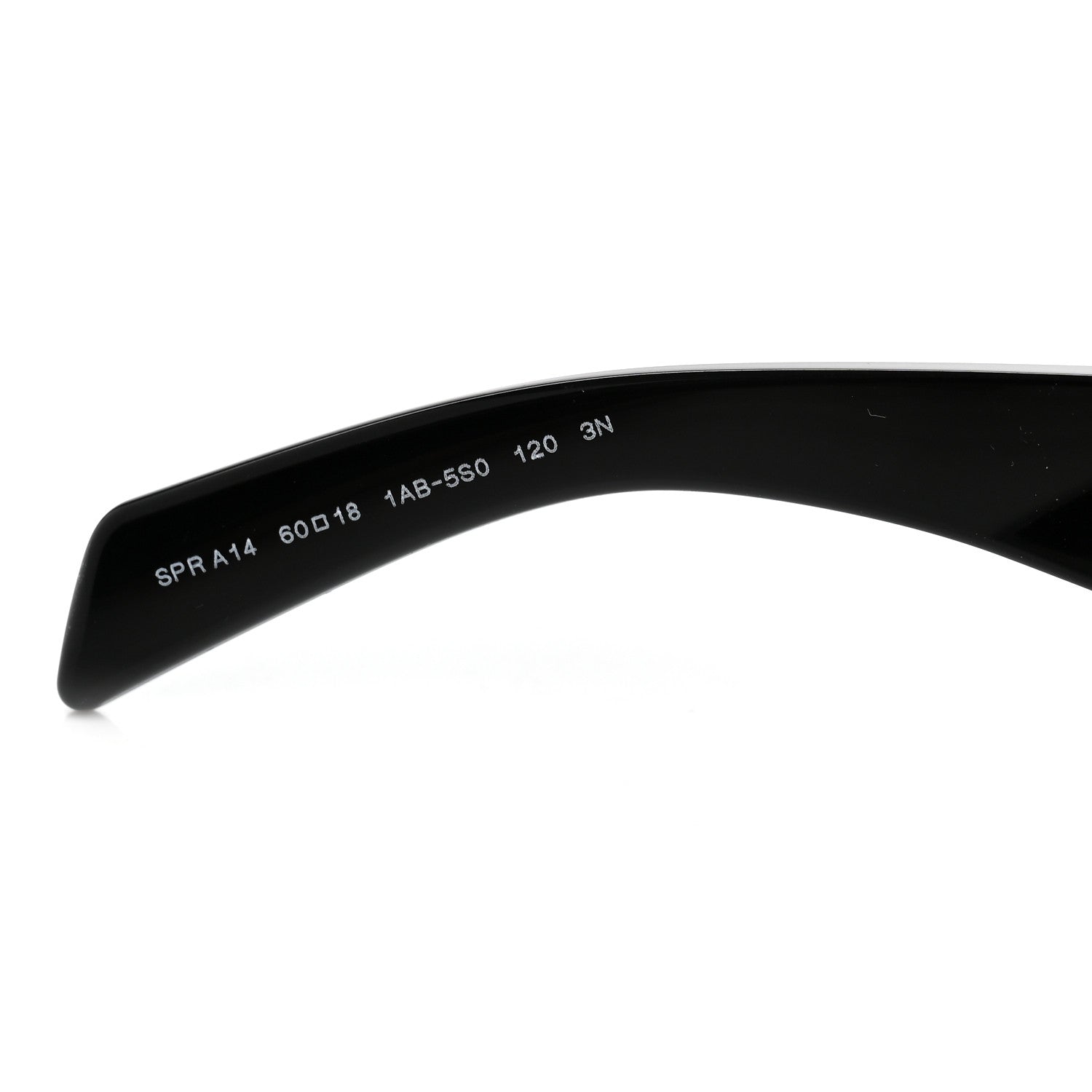 Prada Acetate Symbole Sunglasses SPR A14 Black 7 of 8