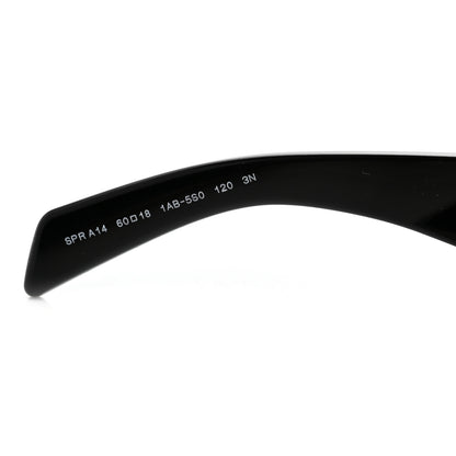 Prada Acetate Symbole Sunglasses SPR A14 Black 7 of 8