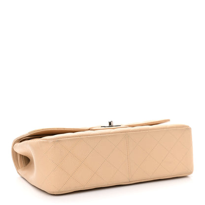 Chanel Caviar Quilted Jumbo Double Flap Beige Clair 4 of 10