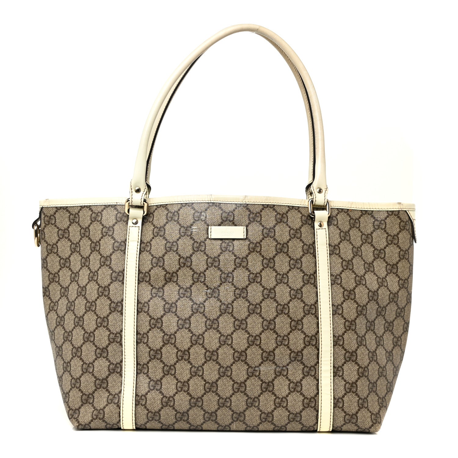Gucci GG Plus Monogram Medium Joy Tote Off White 1 of 40