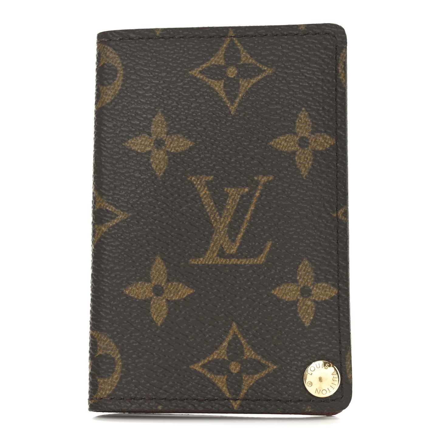 Monogram Credit Card Photo Holder