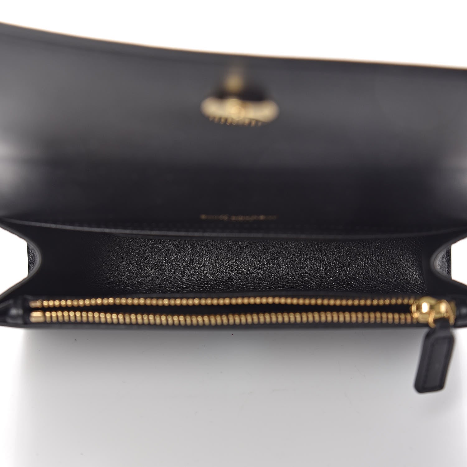 Saint Laurent Smooth Calfskin Monogram Kate Belt Bag Black 5 of 9