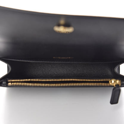 Saint Laurent Smooth Calfskin Monogram Kate Belt Bag Black 5 of 9