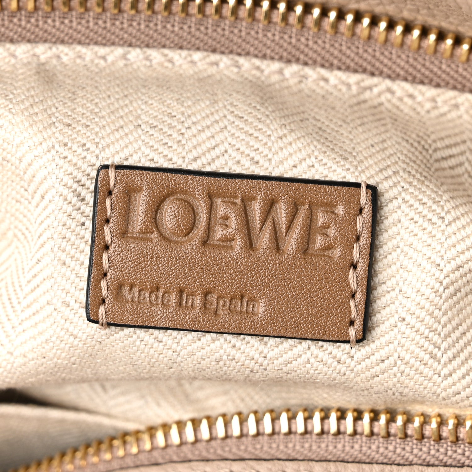 Loewe Grained Calfskin Medium Puzzle Bag Sand Mink 6 of 9