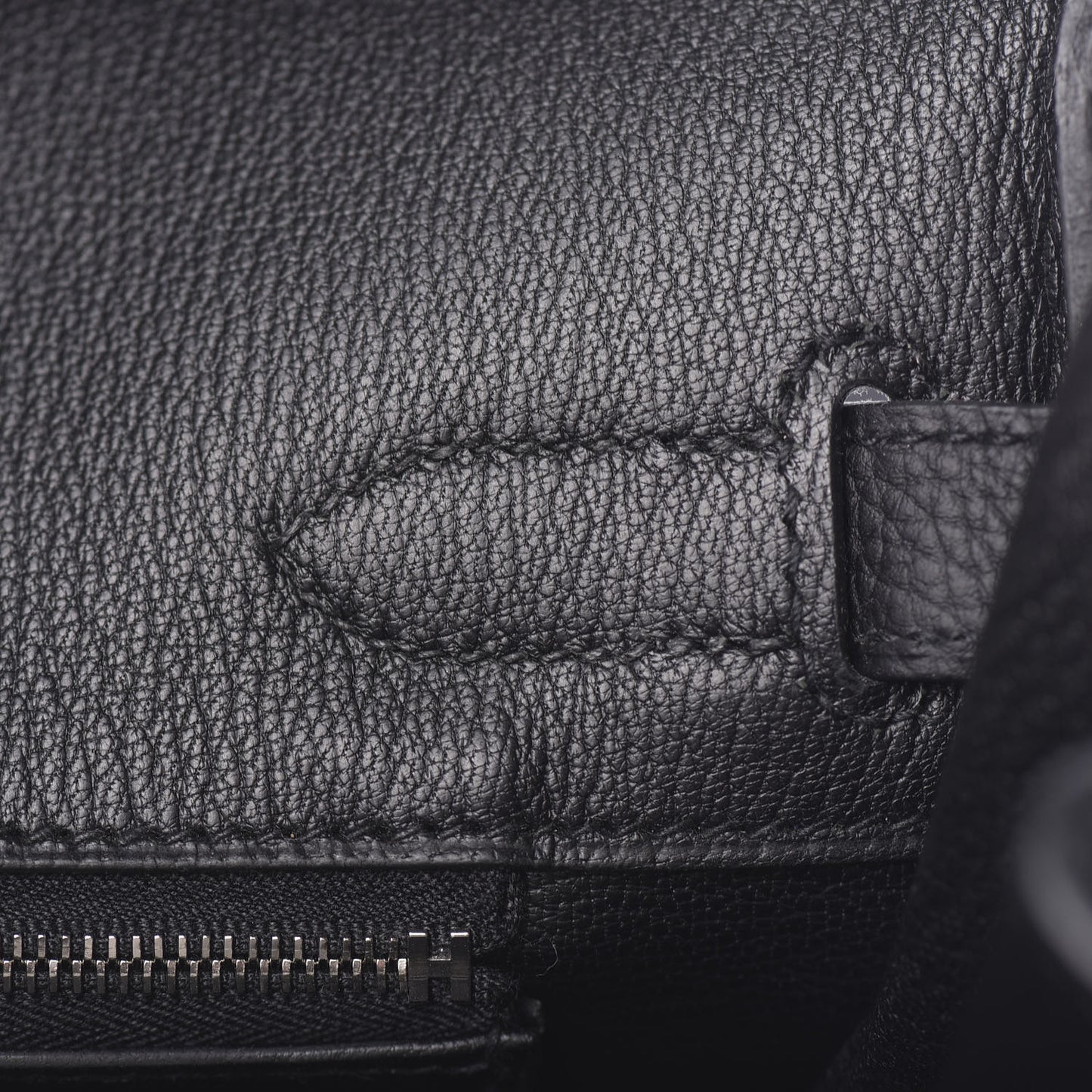 Togo Birkin 30 Black