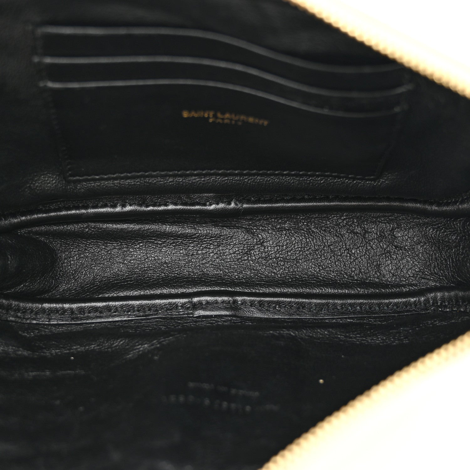 Saint Laurent Grain De Poudre Matelasse Monogram Mini Lou Camera Bag Crema Soft 5 of 11