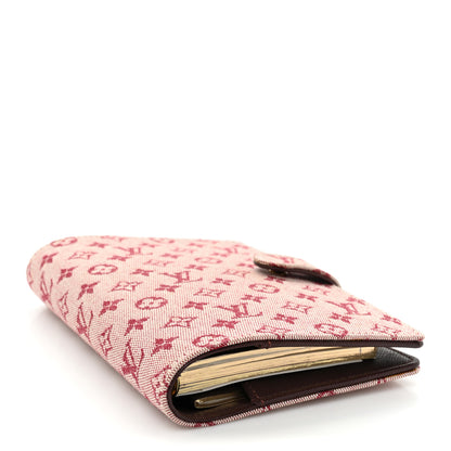Louis Vuitton Mini Lin Small Ring Agenda Cover Cherry 4 of 10