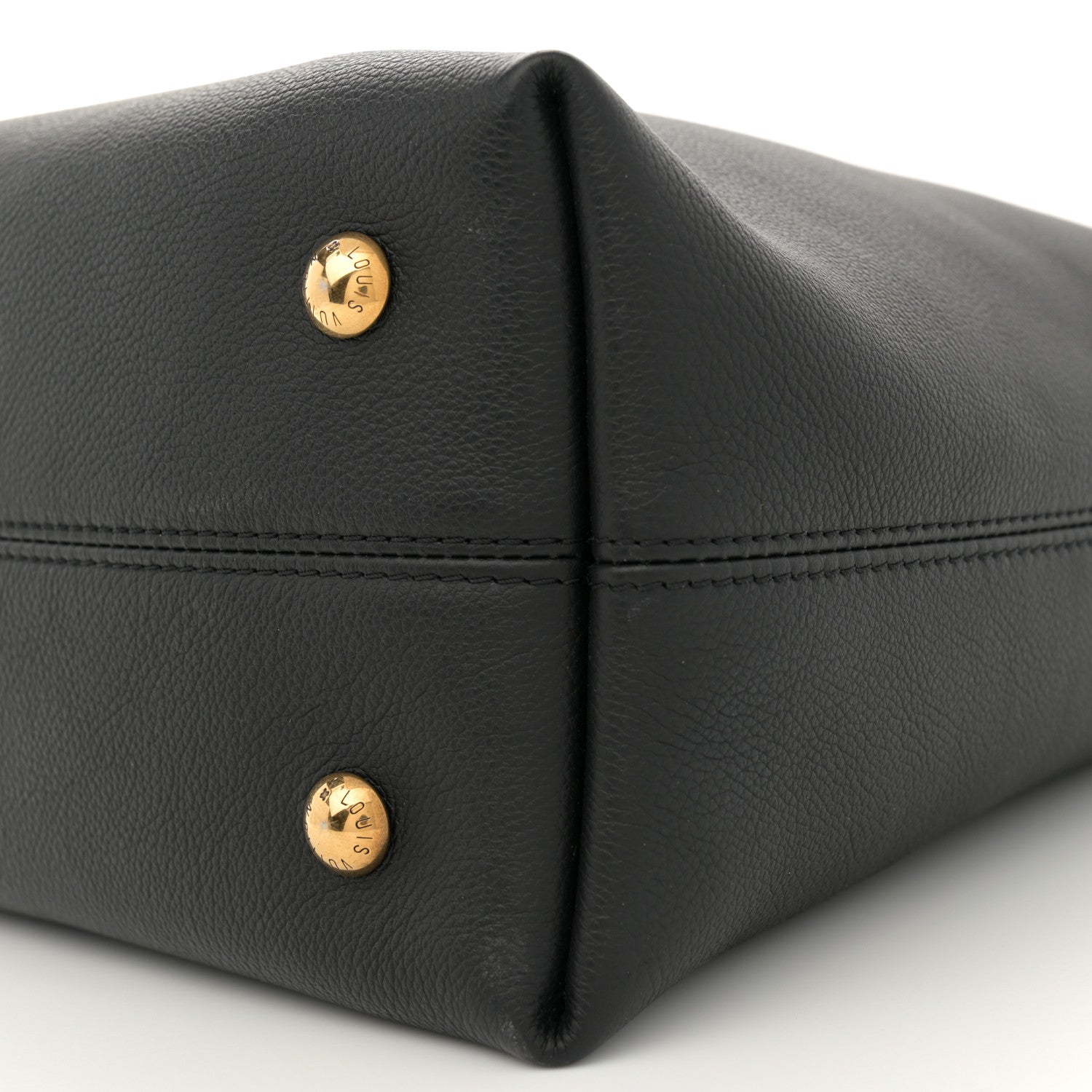 Louis Vuitton Grained Calfskin Low Key Hobo PM Black 10 of 11