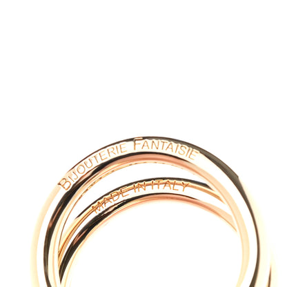 Hermes Permabrass Mors Scarf Ring Gold 4 of 5