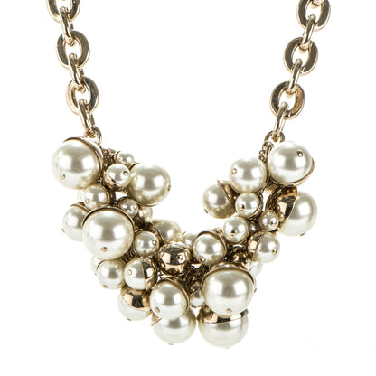 Christian Dior Pearl Mise en Dior Tribal Necklace Gold 1 of 6