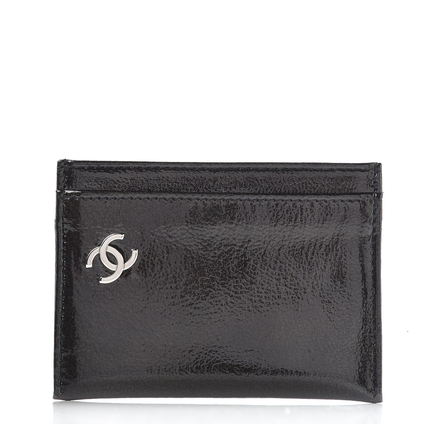 Patent Card Holder Case Black