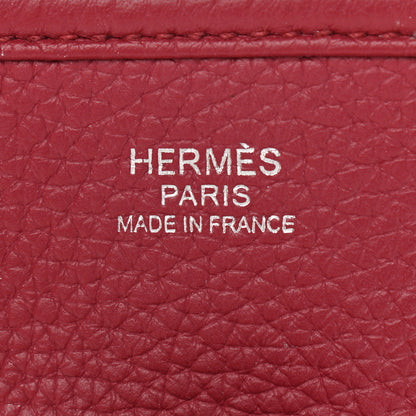 Hermes Taurillon Clemence Evelyne III PM Rubis 5 of 11