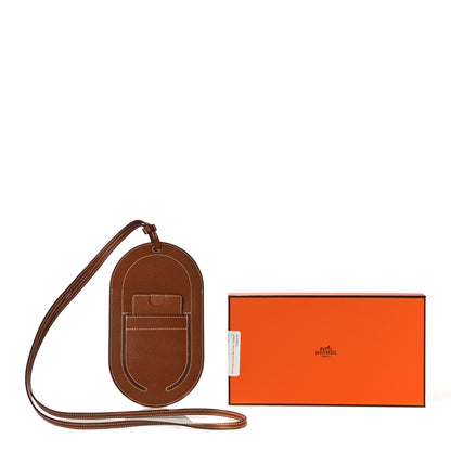 Hermes Barenia Faubourg In-The-Loop Phone To Go GM Case Fauve 12 of 12
