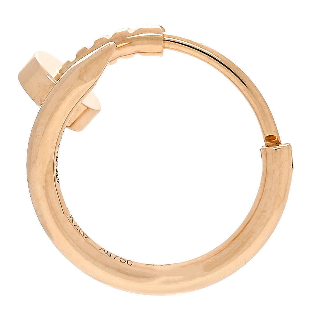 Cartier 18K Yellow Gold Juste Un Clou Single Hoop Earring 3 of 6