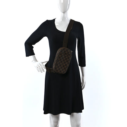Louis Vuitton Damier Ebene Pochette Gange 2 of 8