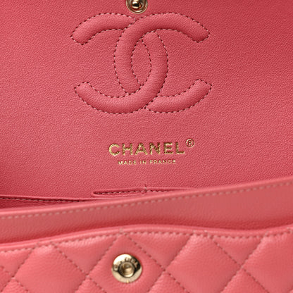 Chanel Caviar Quilted Small Double Flap Pink 5 of 10