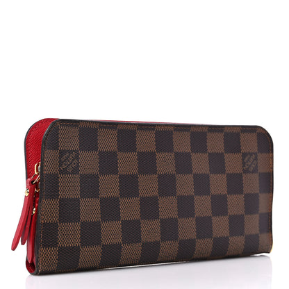 Louis Vuitton Damier Ebene Insolite Wallet Rouge 3 of 15