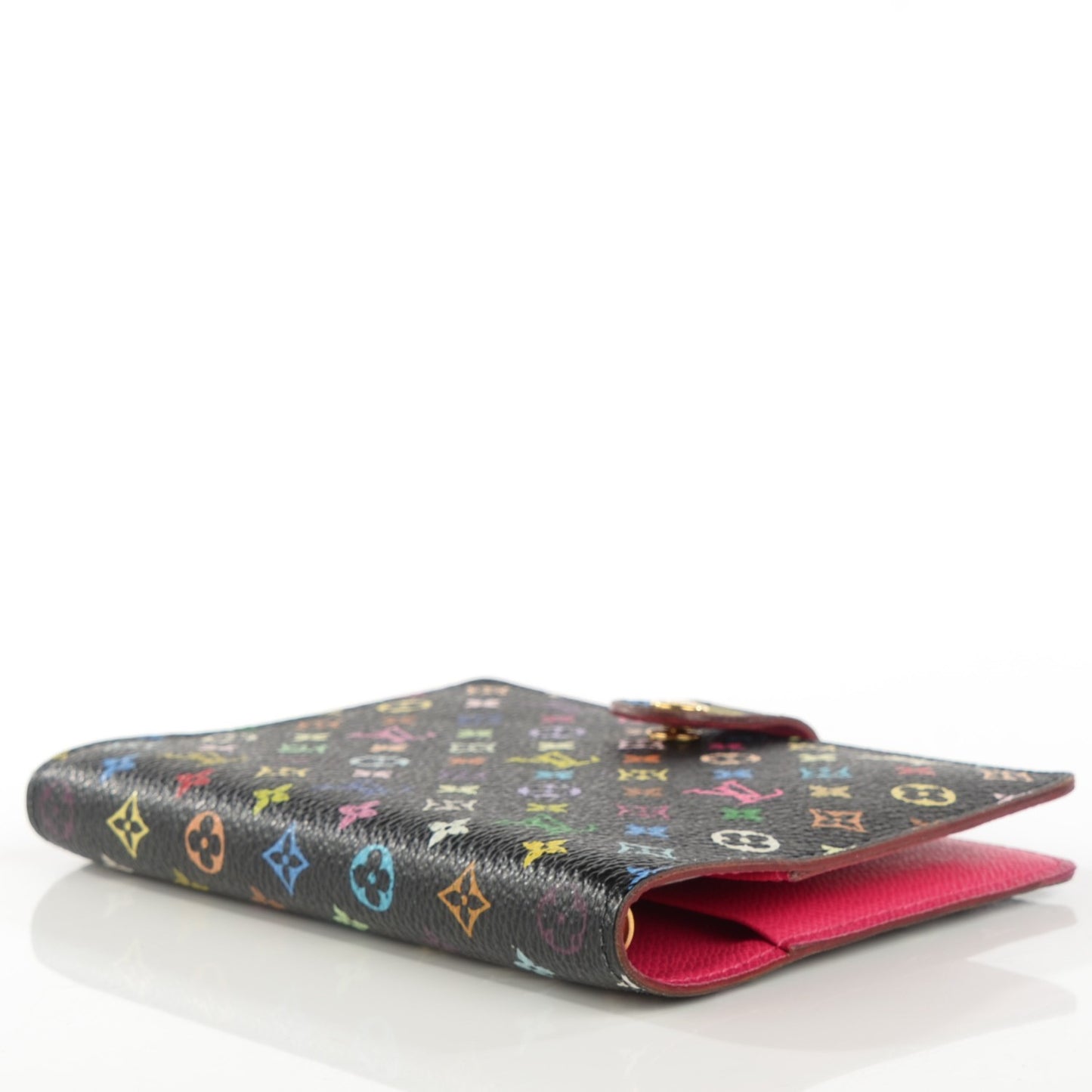 Monogram Multicolor Small Ring Agenda Cover Black Grenade