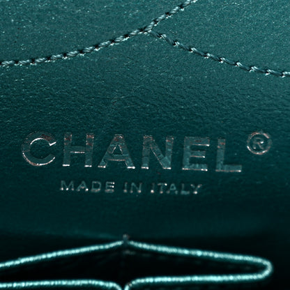 Chanel Metallic Calfskin Quilted 2.55 Reissue Flap 227 Turquoise 6 of 14