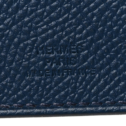Hermes Epsom Tarmac PM Passport Holder Bleu Indigo 6 of 7
