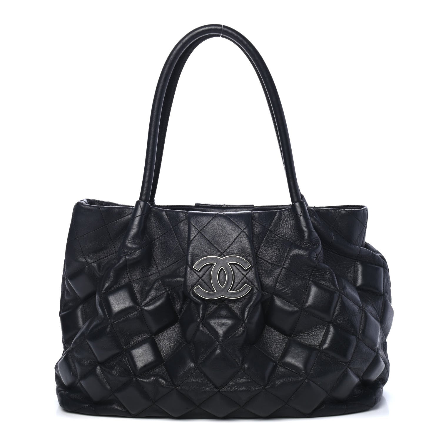 Chanel Calfskin Sloane Square Tote Black 1 of 4