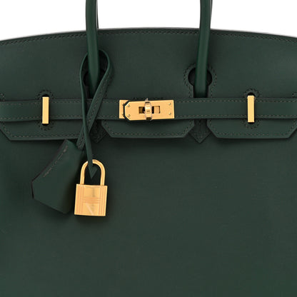 Hermes Veau Jonathan Birkin 25 Vert Tropical 8 of 10