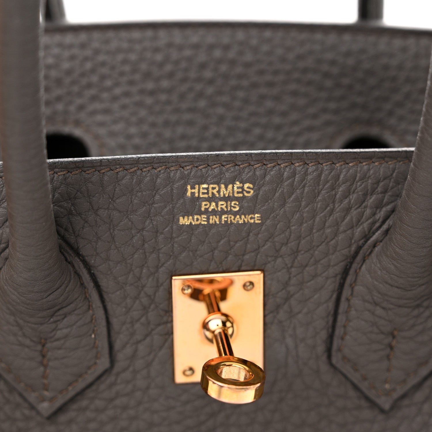 Hermes Togo Birkin 25 Etain 6 of 15