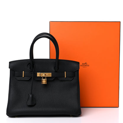 Hermes Togo Birkin 30 Black 11 of 11