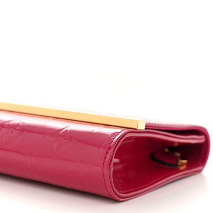 Louis Vuitton Vernis Ana Clutch Rose Indien 9 of 9