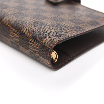 Louis Vuitton Damier Ebene Medium Ring Agenda Cover 7 of 8