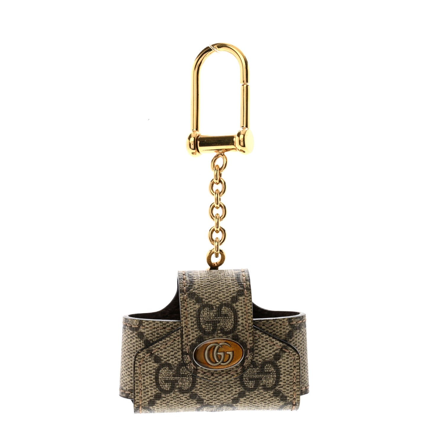 Gucci GG Supreme Monogram Ophidia AirPods Pro Case 1 of 4