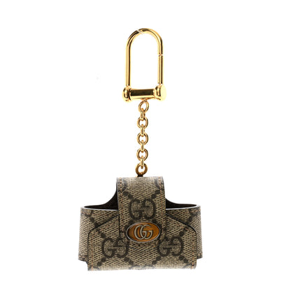 Gucci GG Supreme Monogram Ophidia AirPods Pro Case 1 of 4