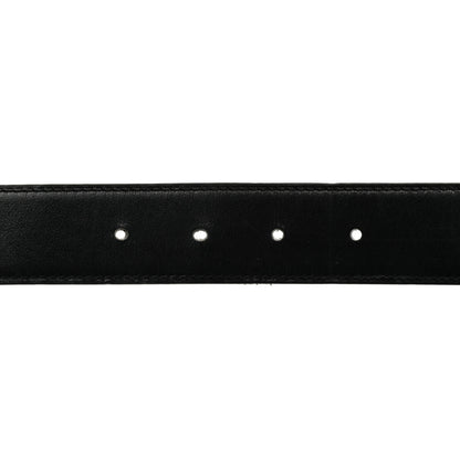 Hermes Box Togo 32mm Belt Strap 90/36 Black Gold 6 of 9