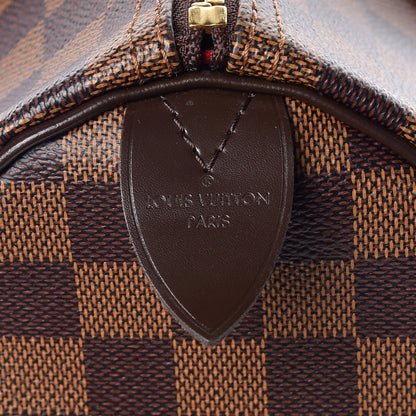Louis Vuitton Damier Ebene Speedy 30 6 of 10
