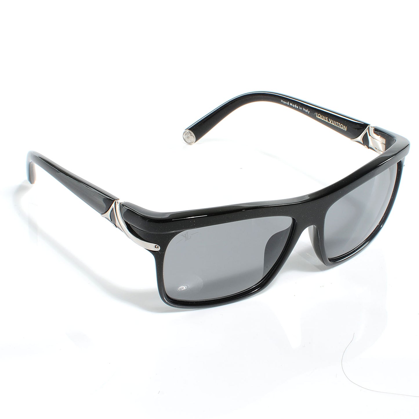 Acetate Dahlia Carre Sunglasses Black