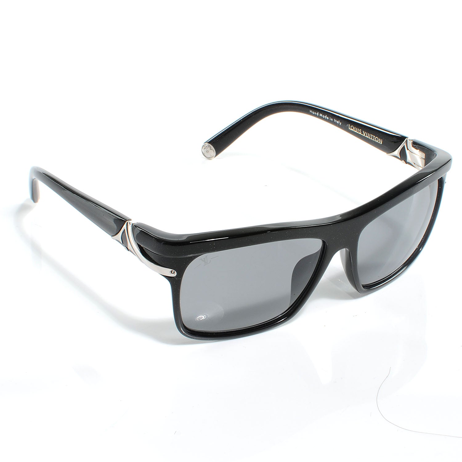 Louis Vuitton Acetate Dahlia Carre Sunglasses Black 3 of 5