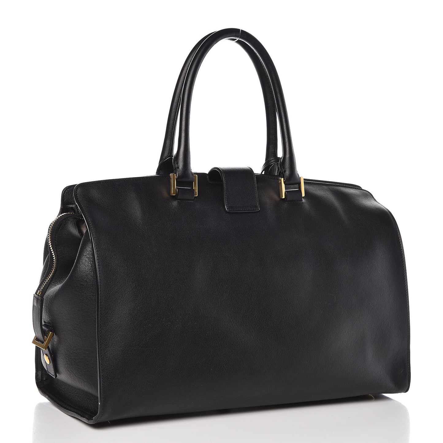 Calfskin Medium Classic Y Cabas Black
