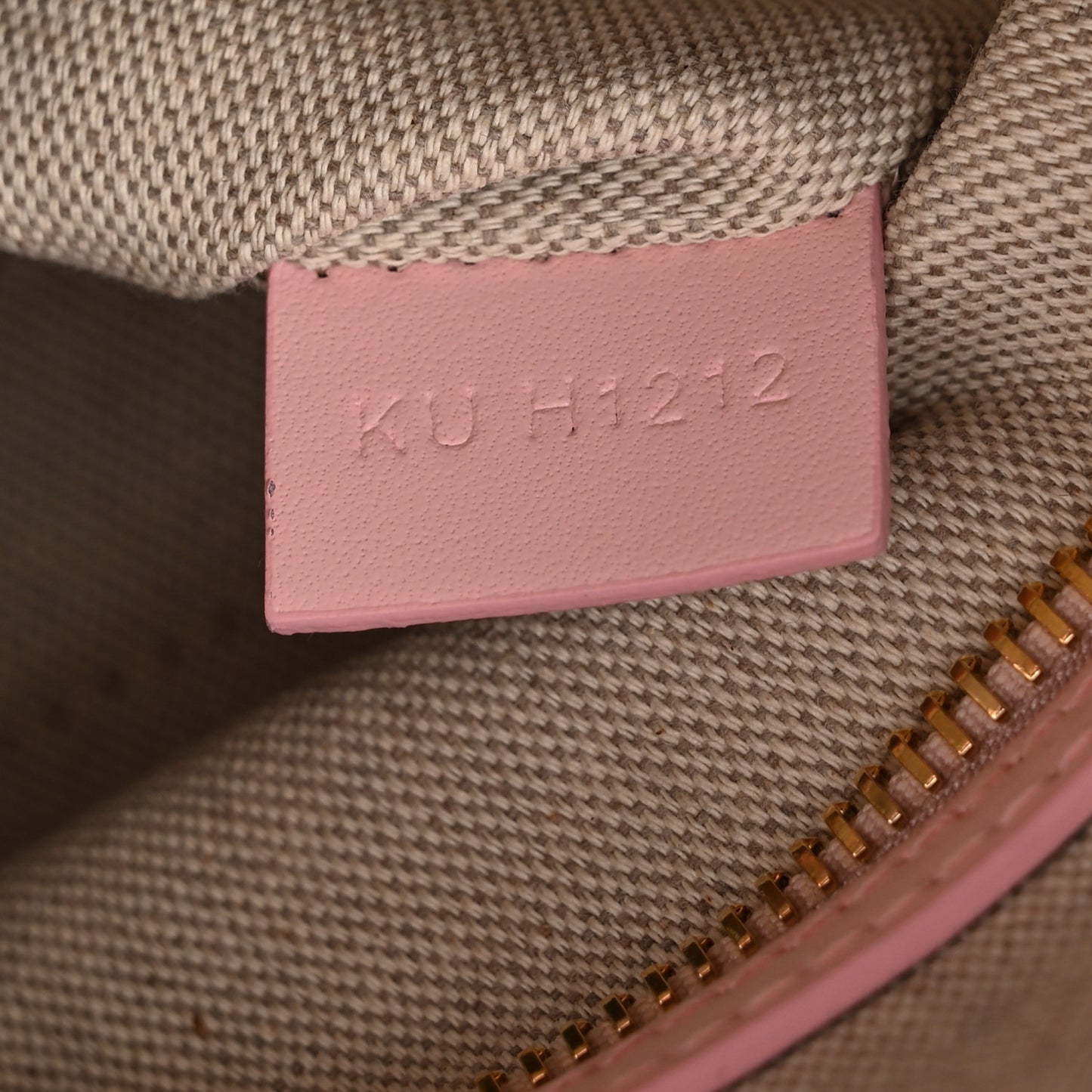 Canvas Jacquard Embroidered Calfskin 4G Mini Antigona Tender Pink