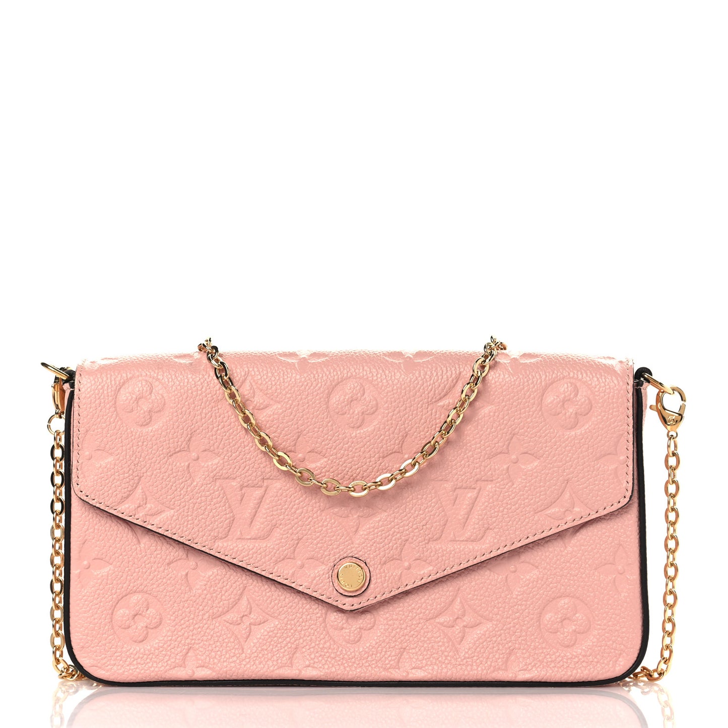 Empreinte Pochette Felicie Chain Wallet Rose Poudre