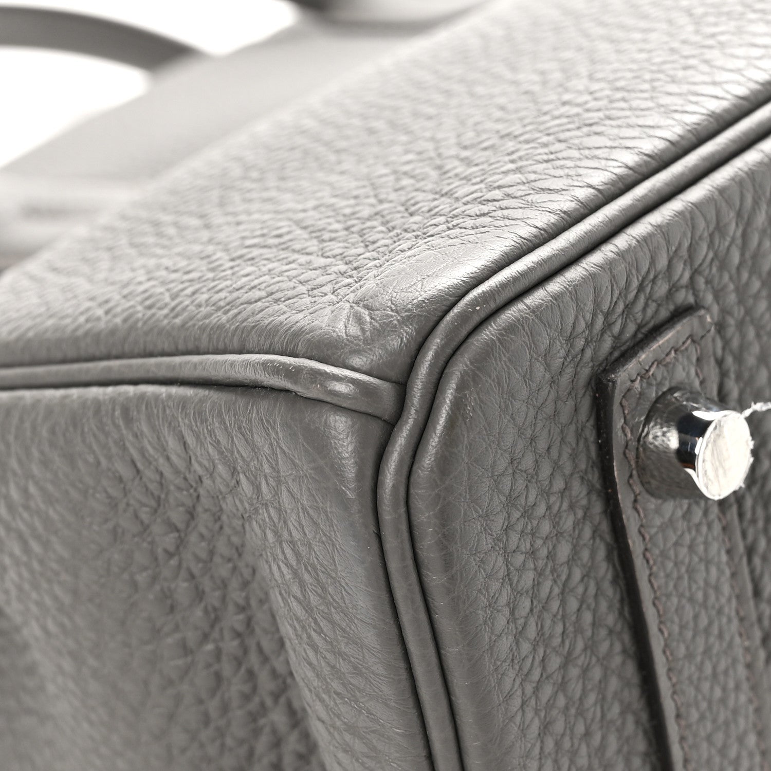 Hermes Togo Birkin 30 Etain 11 of 13