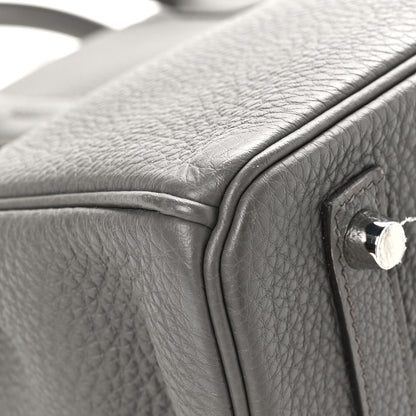 Hermes Togo Birkin 30 Etain 11 of 13